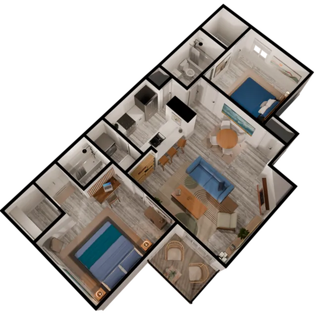 B1 Diamond floor plan