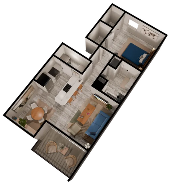 A1 Silver floor plan