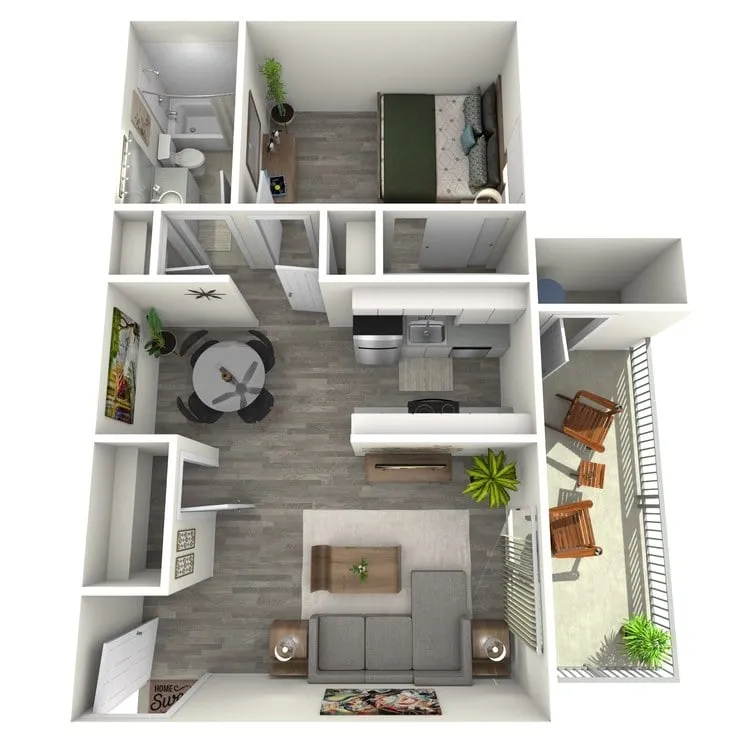 A1 Silver floor plan
