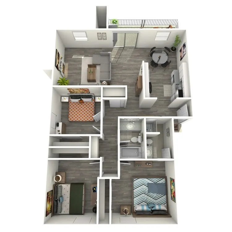 C1 Classic floor plan