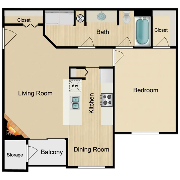 A1 Gold floor plan