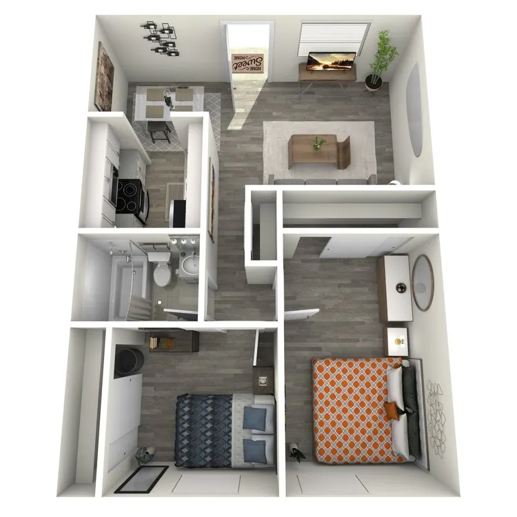 B1 Classic floor plan