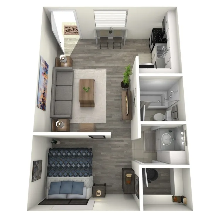 A1 Classic floor plan