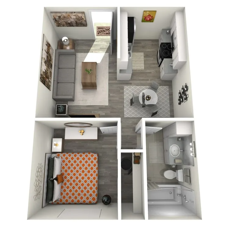 A2 Classic floor plan