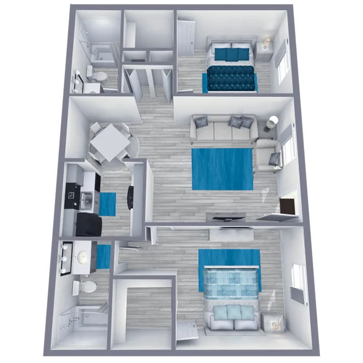 B2 Bronze floor plan