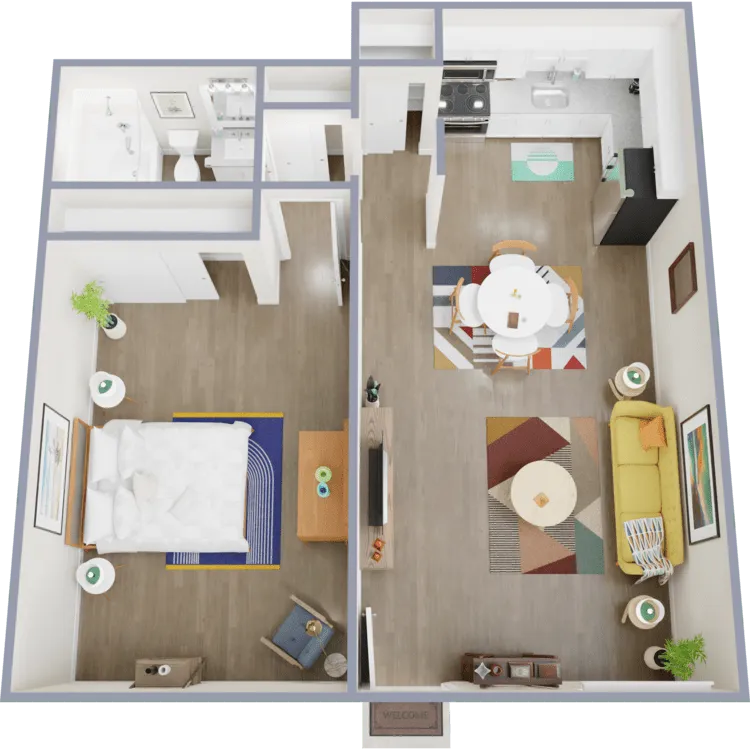 A2 Classic floor plan