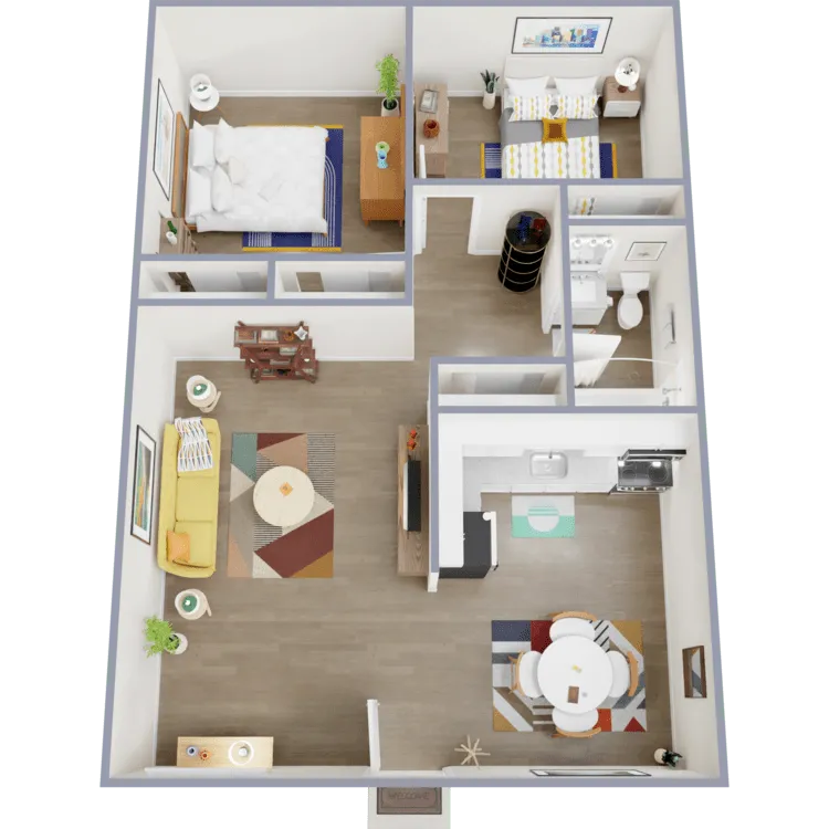 B1 Classic floor plan