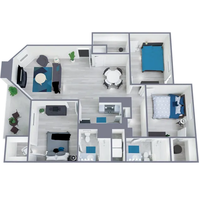 C1 Classic floor plan