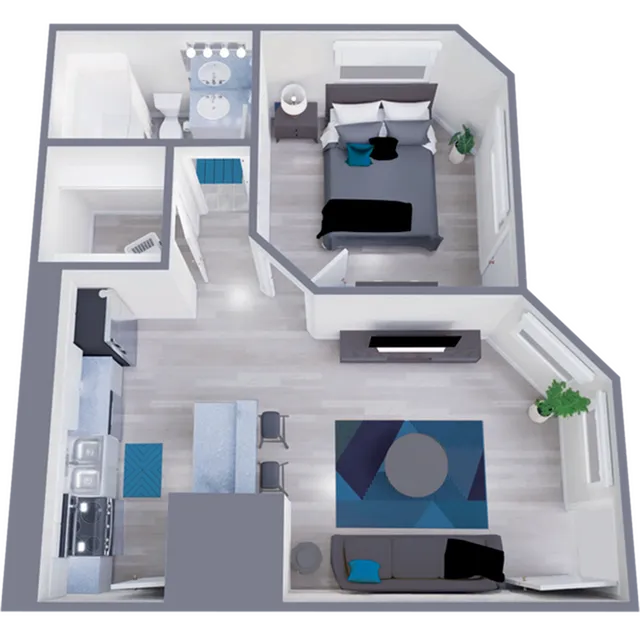 A1 Classic floor plan