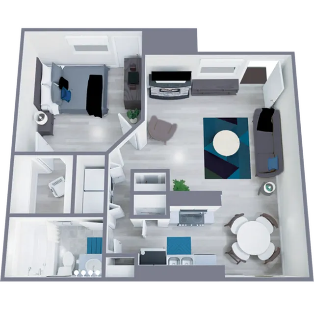 A2 Classic floor plan
