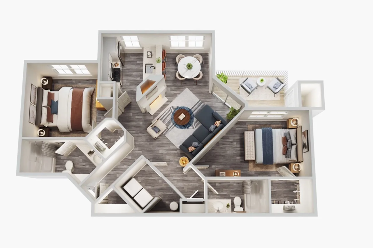 B2 Gold floor plan