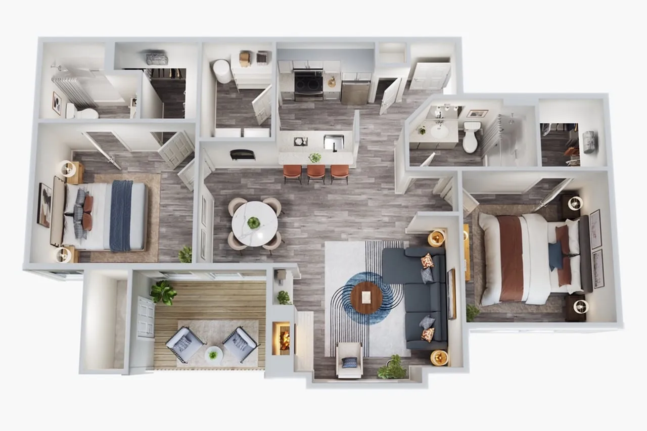 B1 Classic floor plan