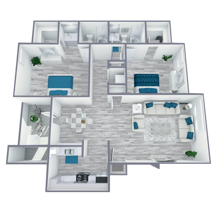 B1 & B2 Floor Plan