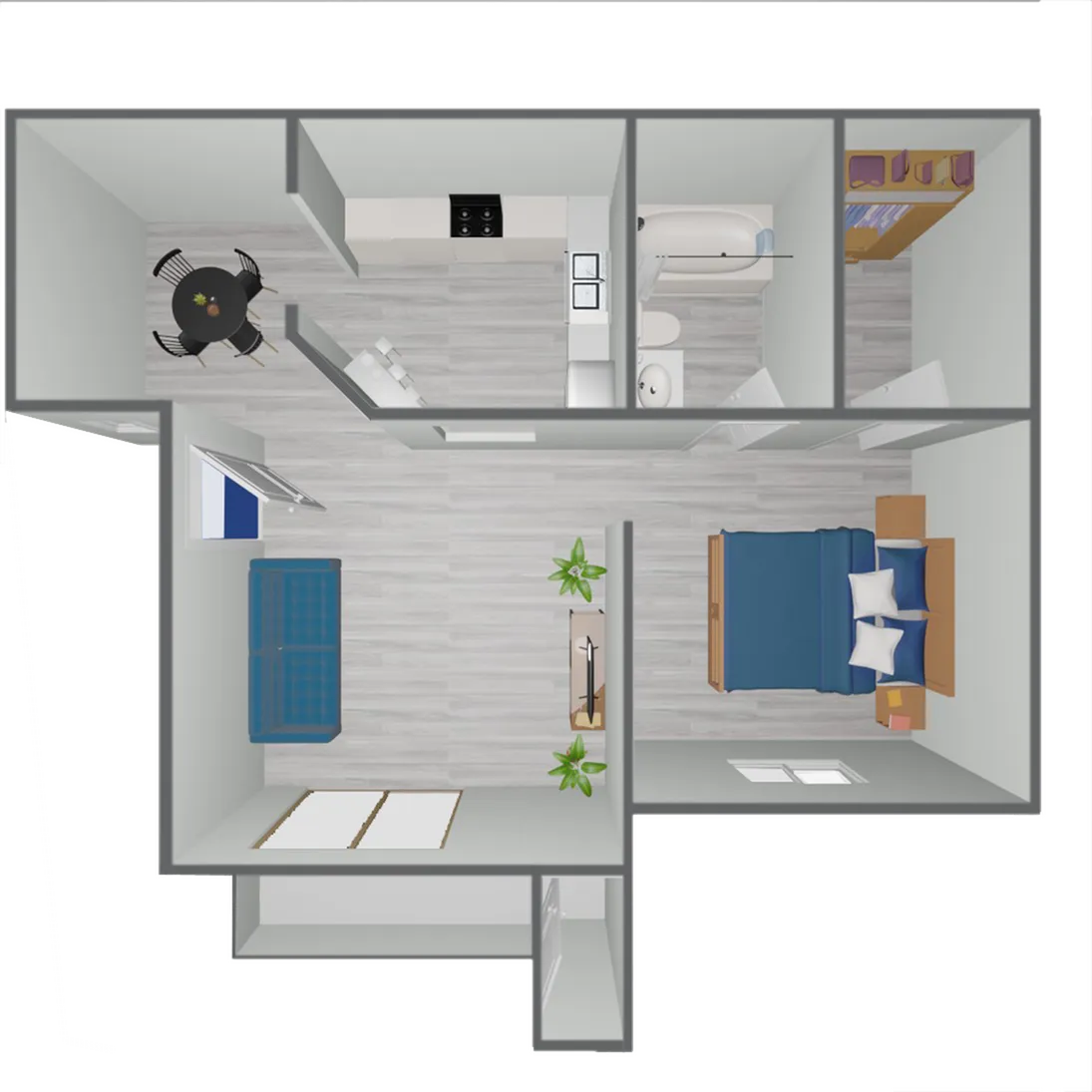 A1 Classic floor plan