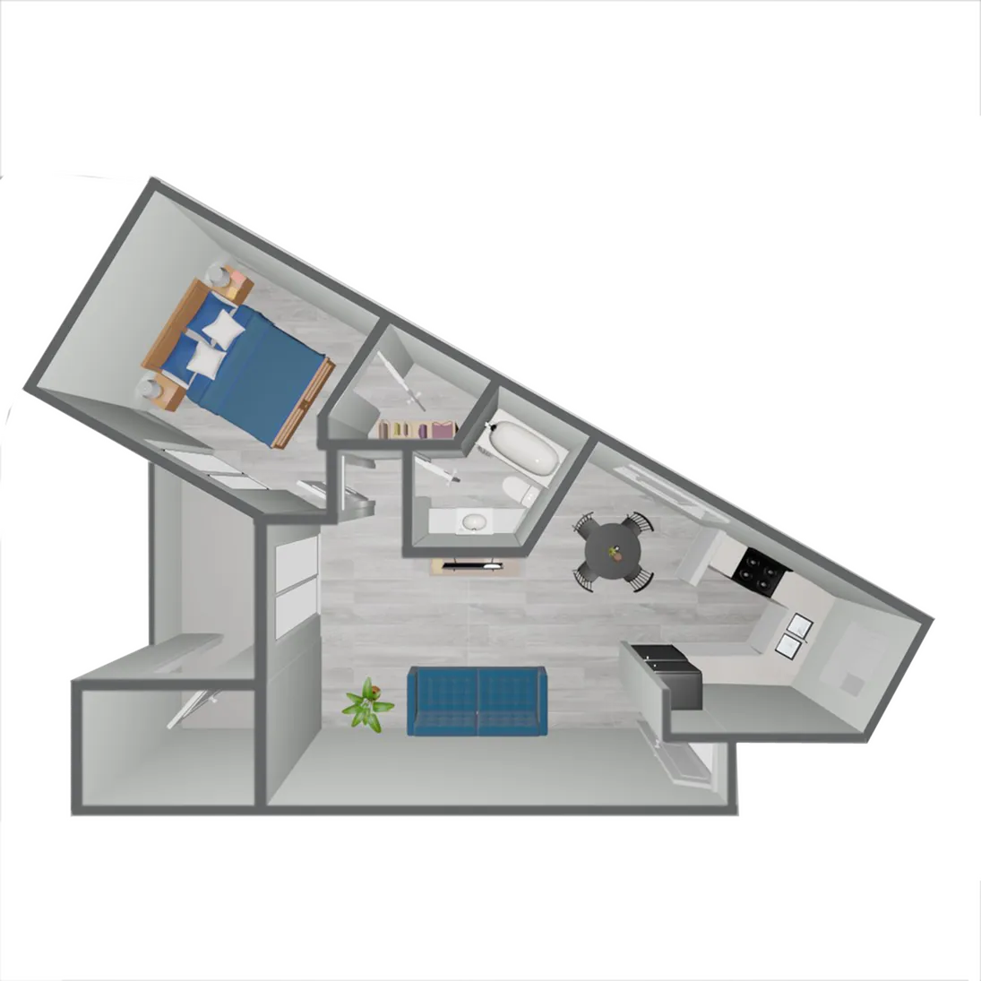 A3 Classic floor plan