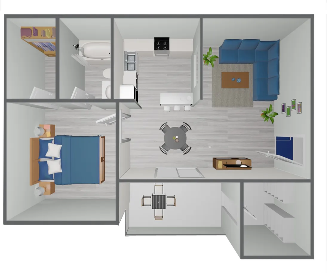 A4 Silver floor plan