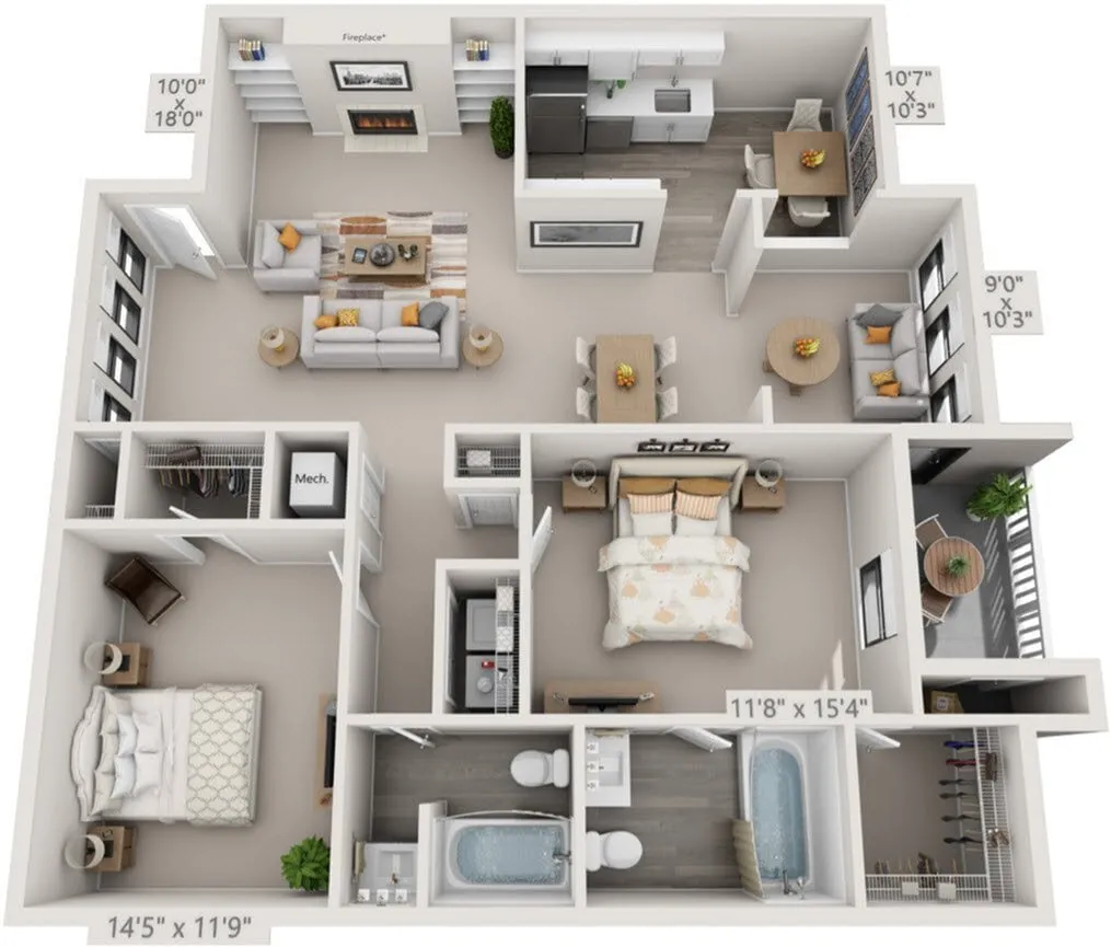 B2 Floor Plan