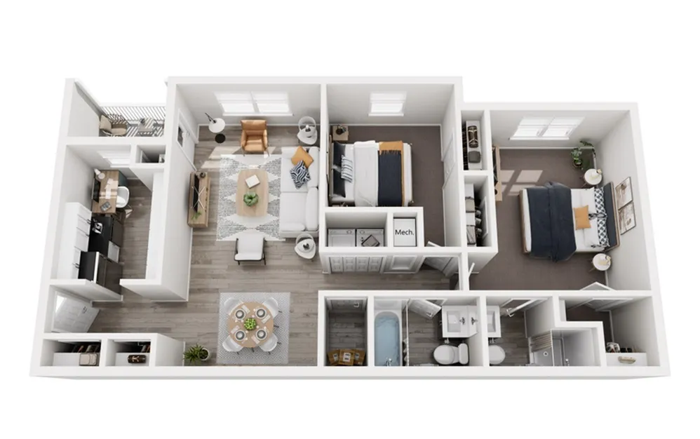 B1 Classic floor plan