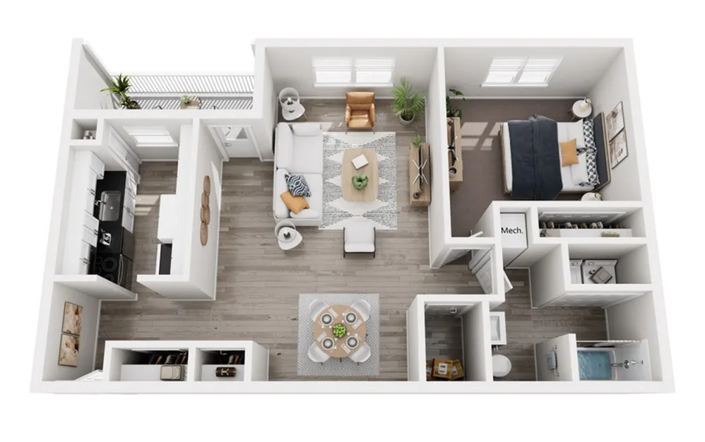 A1 Classic floor plan