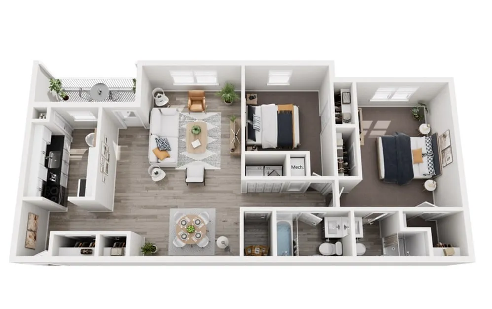 B2 Diamond floor plan