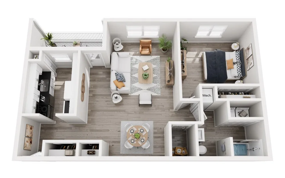 A2 Classic floor plan