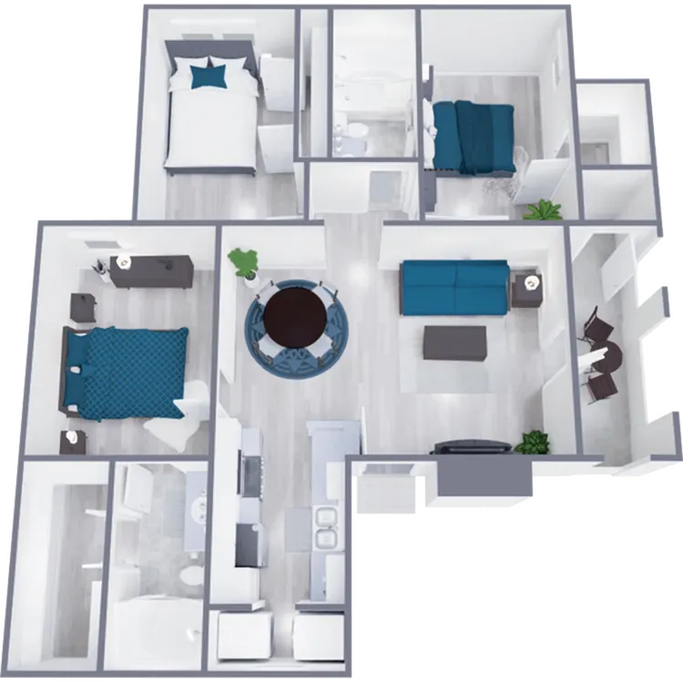 C1 Silver floor plan