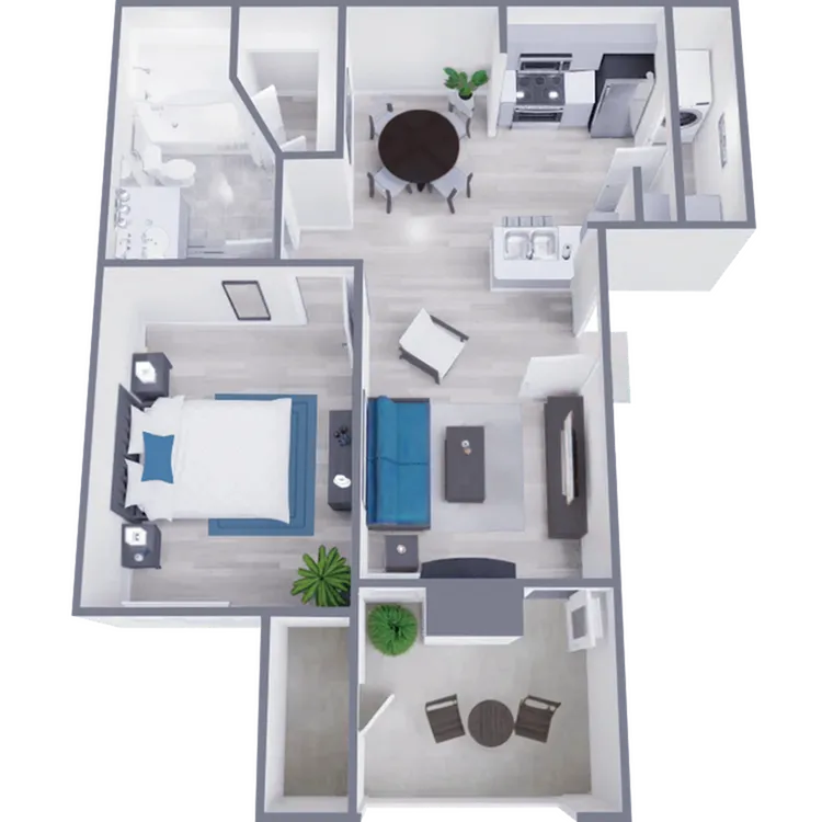 A1 Silver floor plan