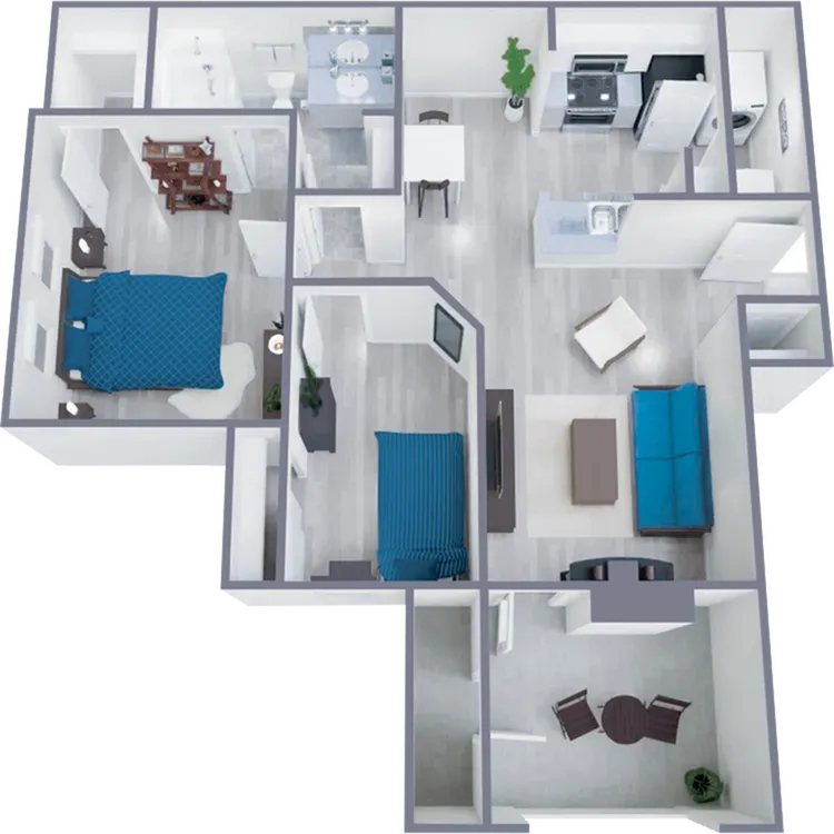 B1 Silver floor plan