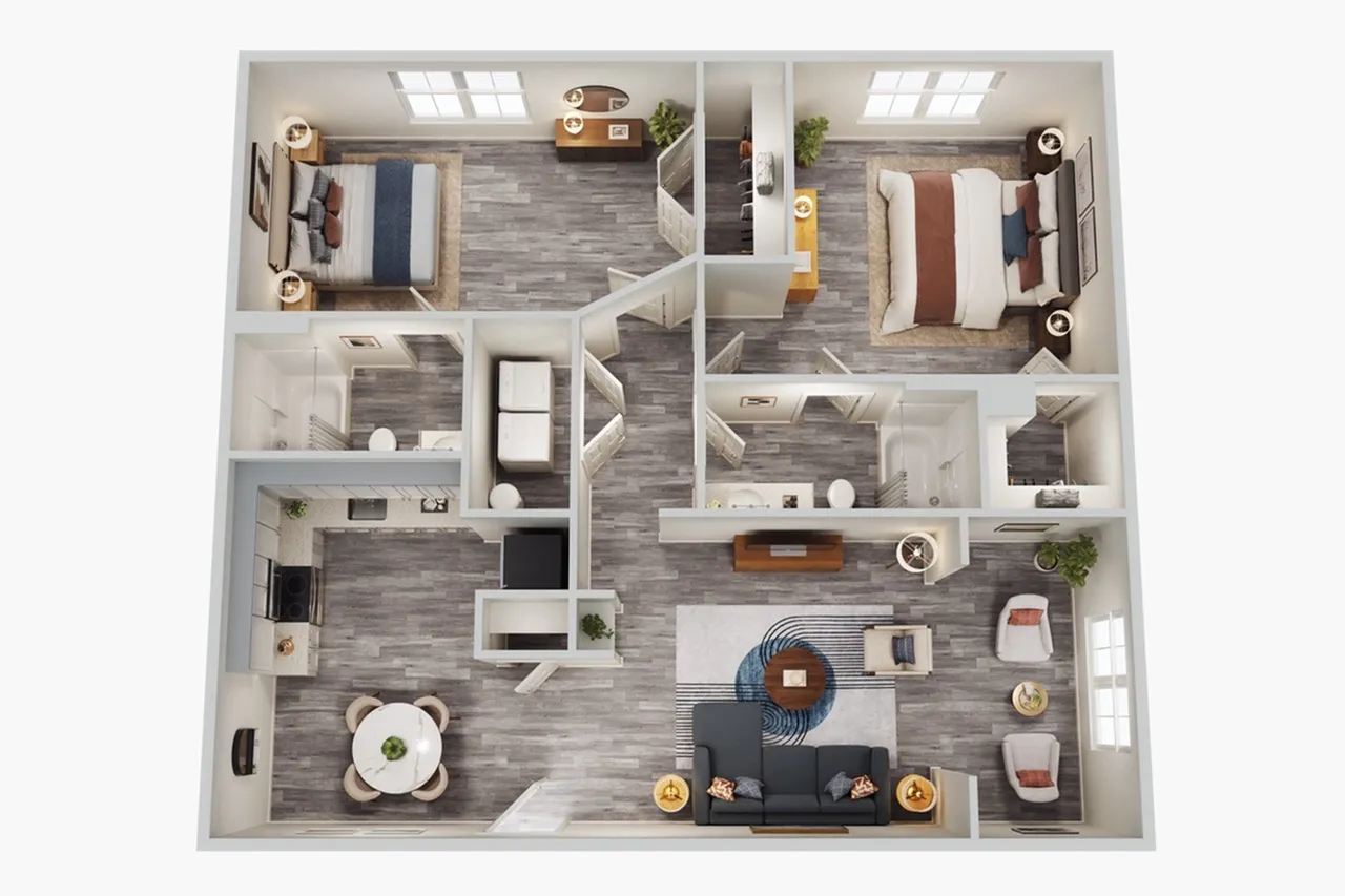 B2 Classic floor plan
