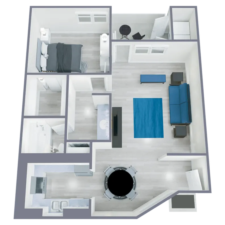 A1 Classic floor plan