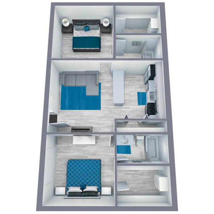 B1 Classic floor plan