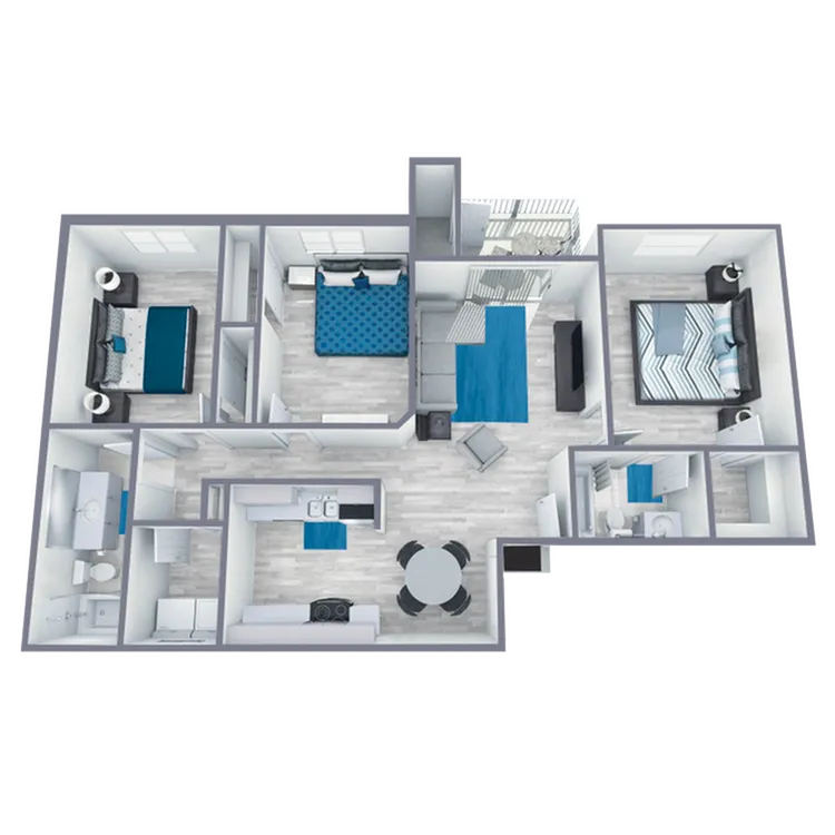 C1 Gold floor plan