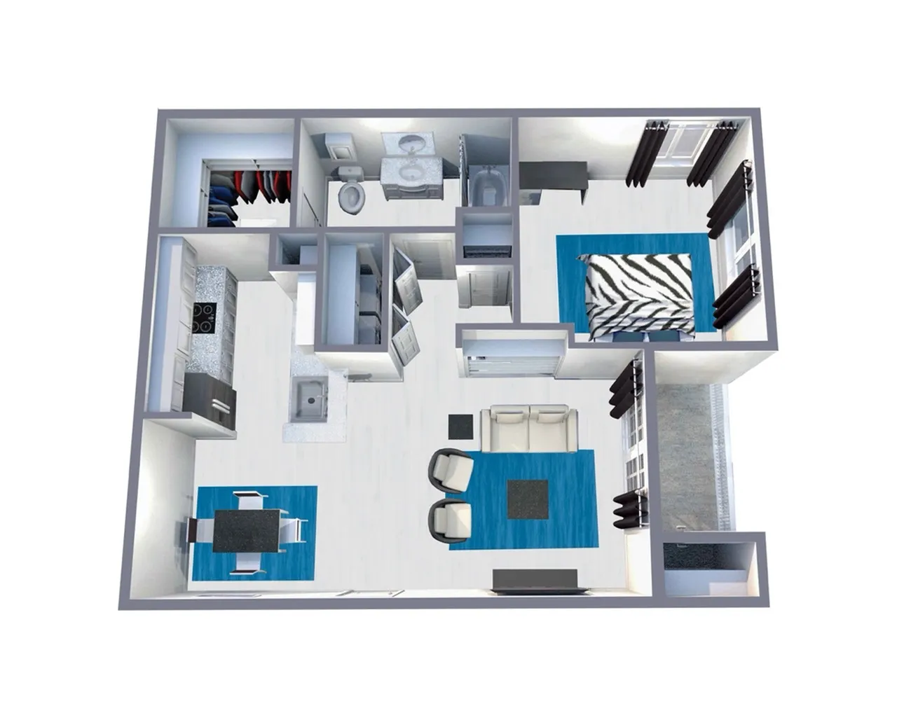 A3 Classic floor plan