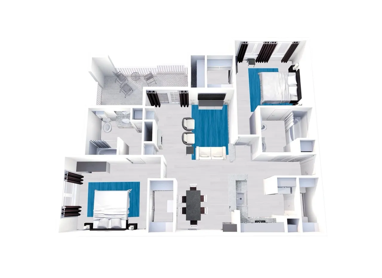 B2 Classic floor plan