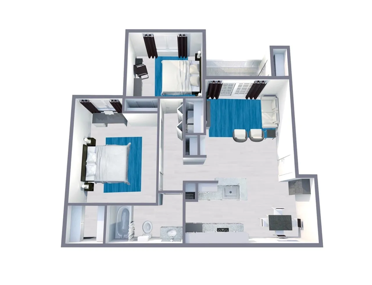 B1 Gold floor plan