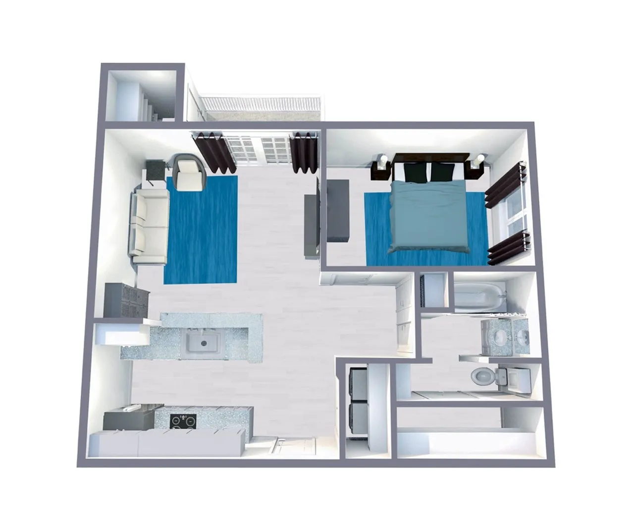 A1 Classic floor plan