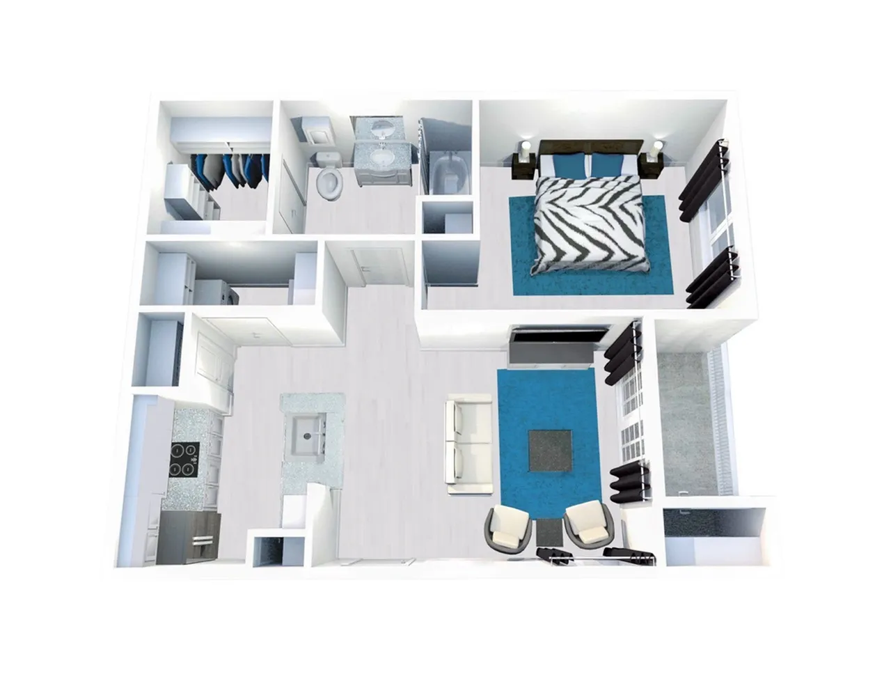 A2 Classic floor plan