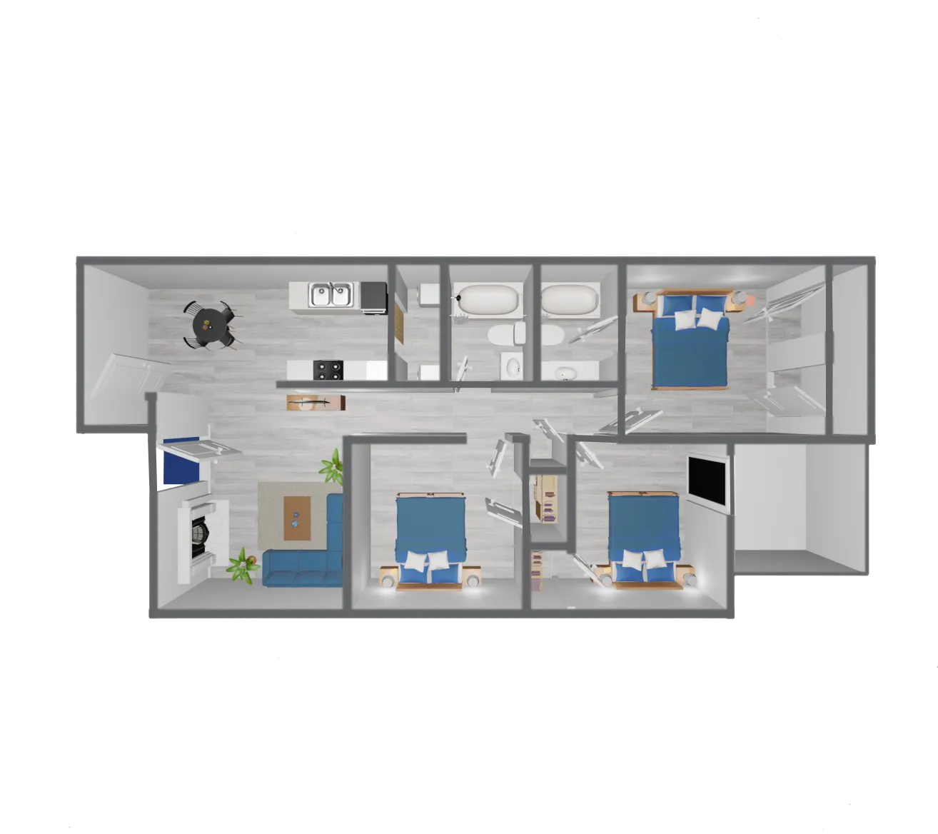 C1 Floor Plan