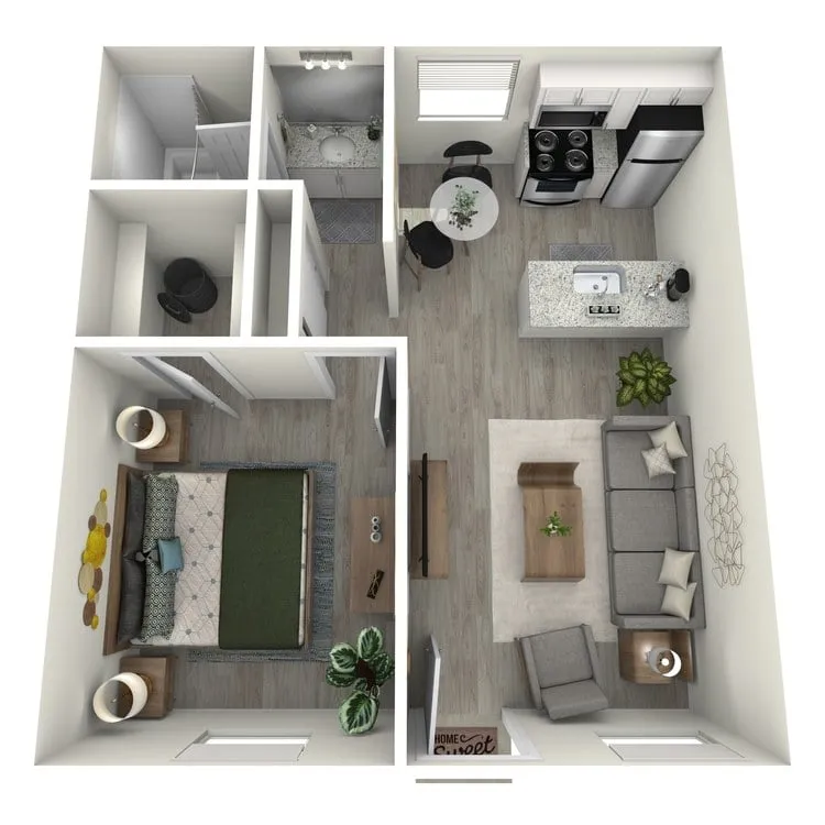 A3 Classic floor plan