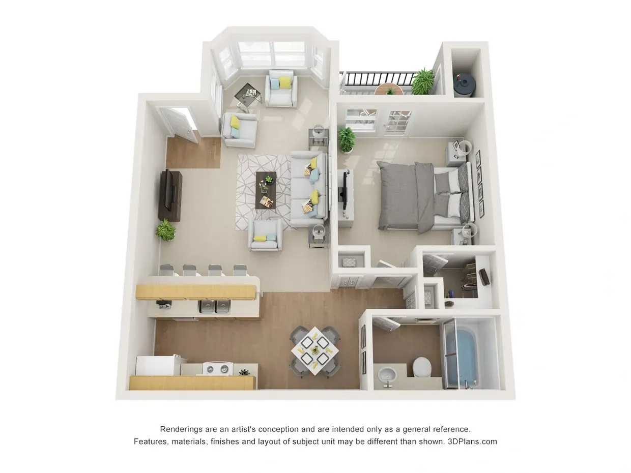 A3 Classic floor plan