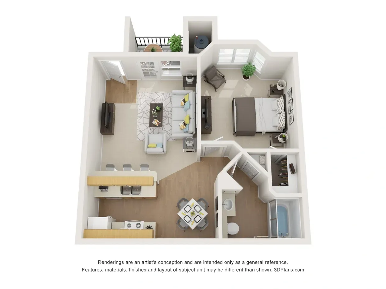 A2 Classic floor plan