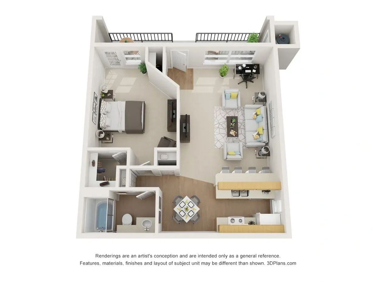 A4 Classic floor plan