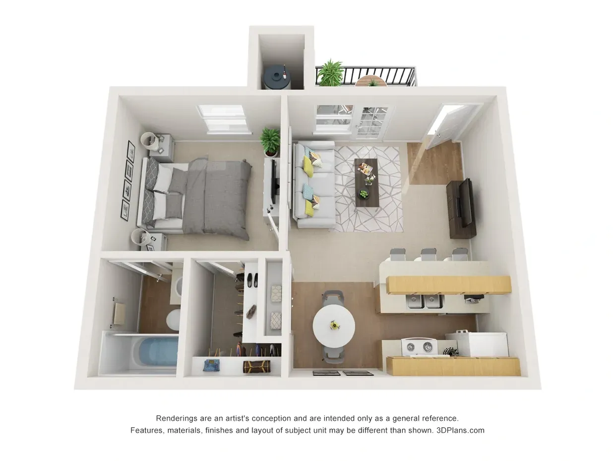 A1 Classic floor plan