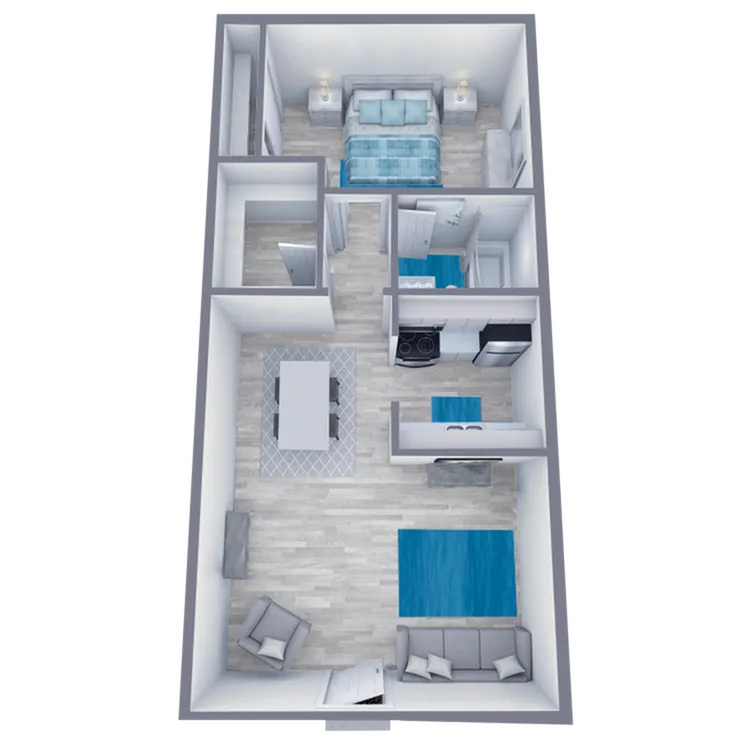A1 Silver floor plan