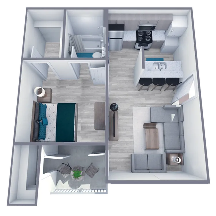 A1 Silver floor plan