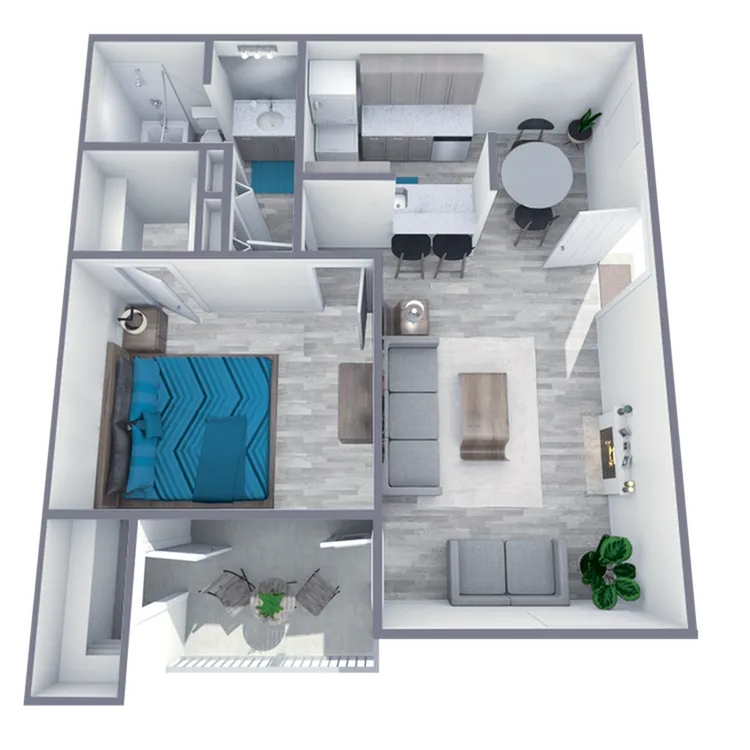 A2 Silver floor plan
