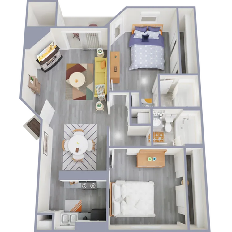 B2 Bronze floor plan