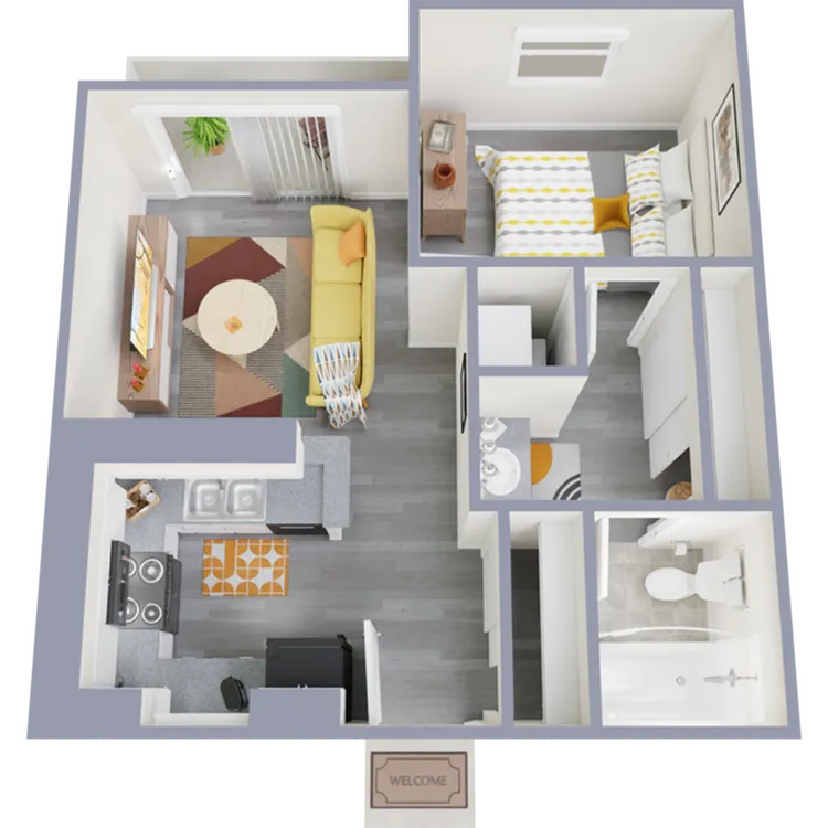 A1 Classic floor plan