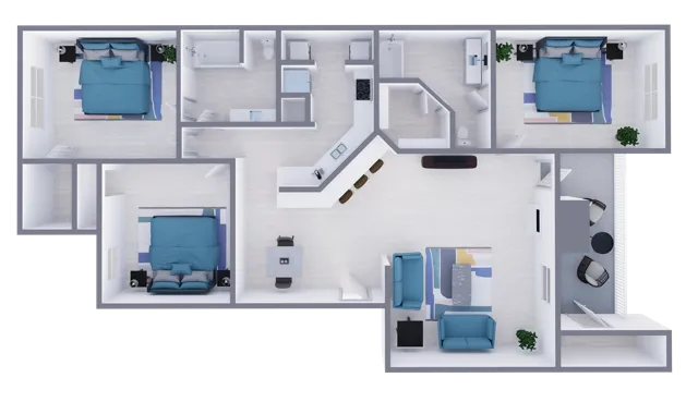 C1 Floor Plan