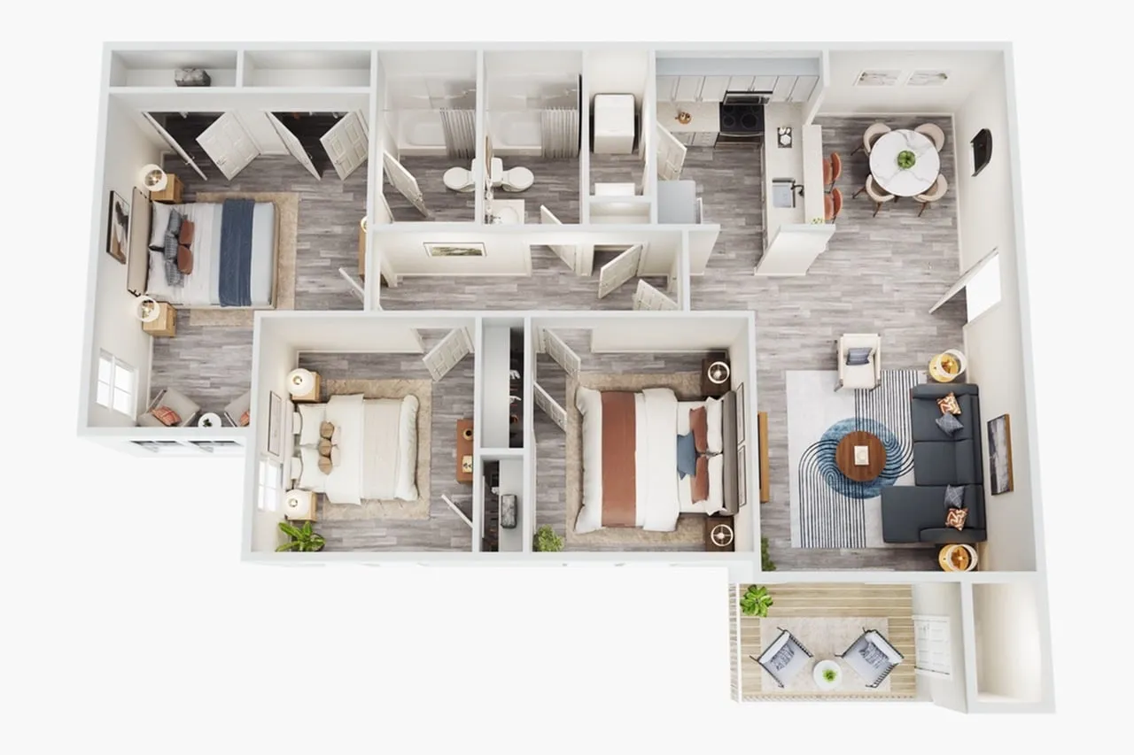 C1 Classic floor plan